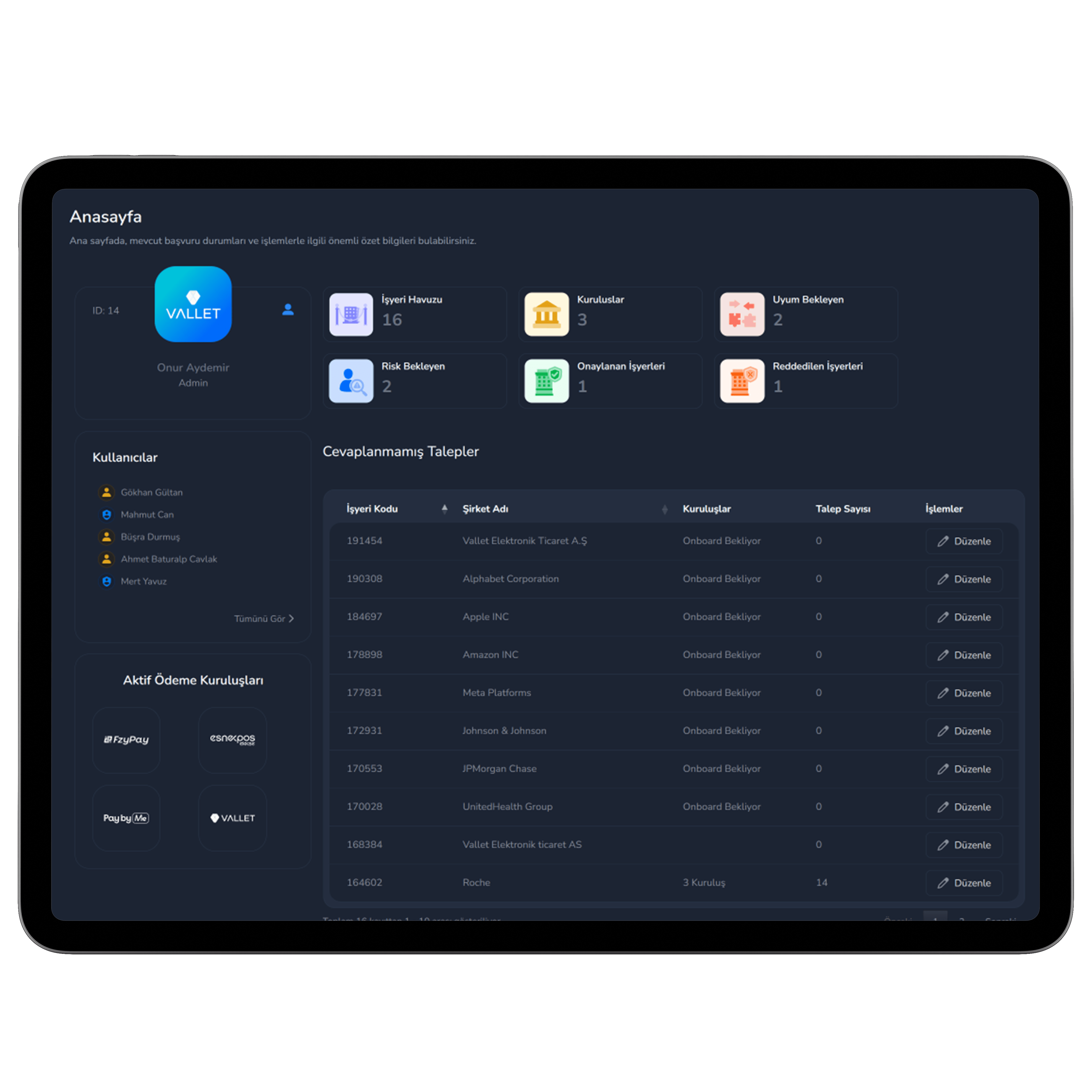 Vonboarding Panel Resim